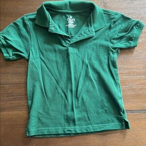 Like new. Size 7. Chaps Forest Green Kids Polo